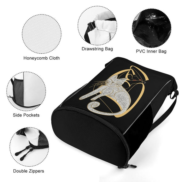 GOLDEN CAT - ZAINO A SACCO