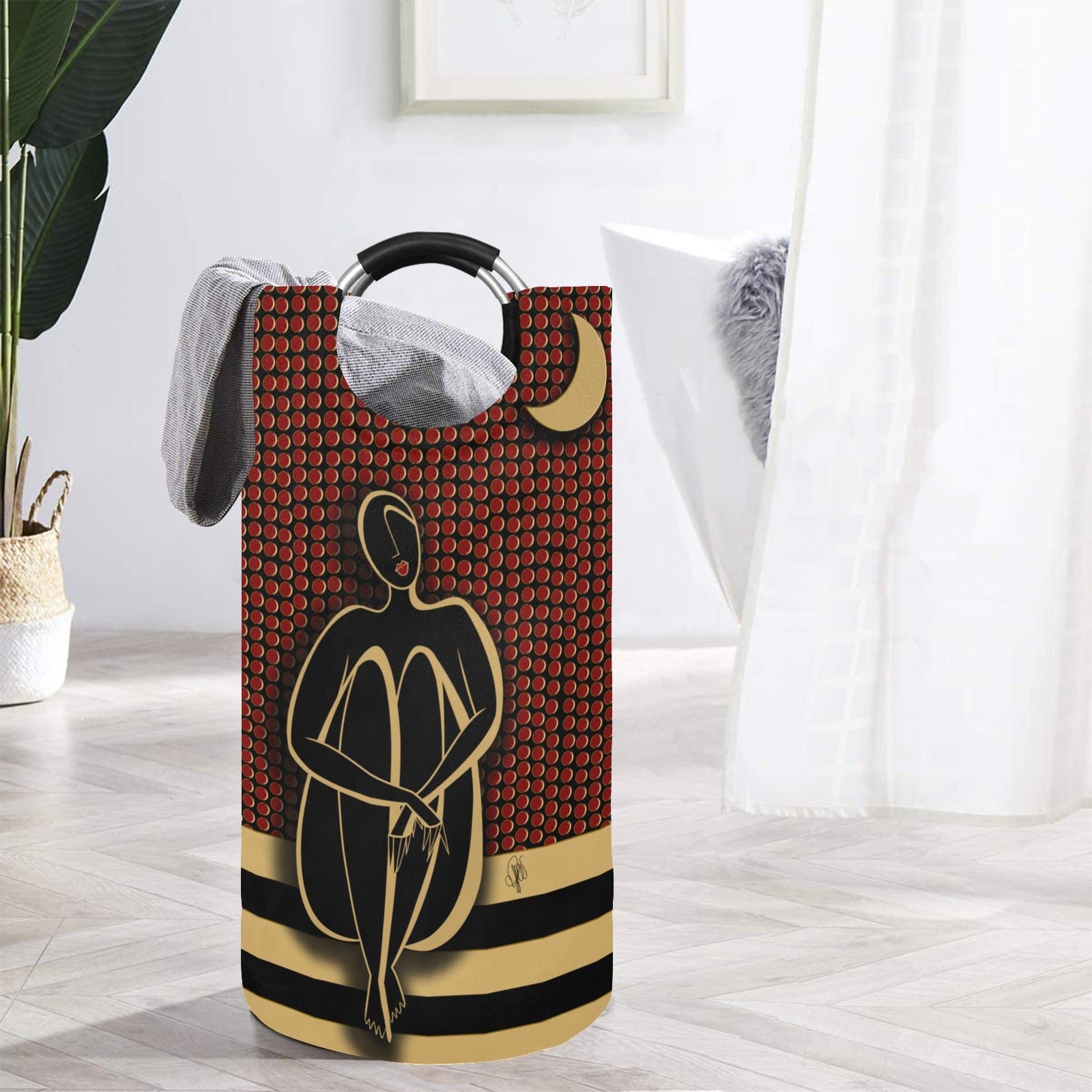 GOLDEN THOUGHTS - CESTO PORTABIANCHERIA