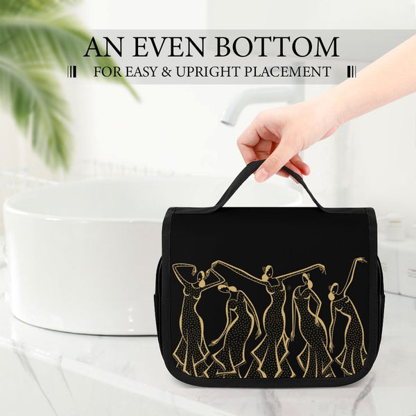 GOLDEN BLACK GIRLS - BEAUTY CASE CON GANCIO