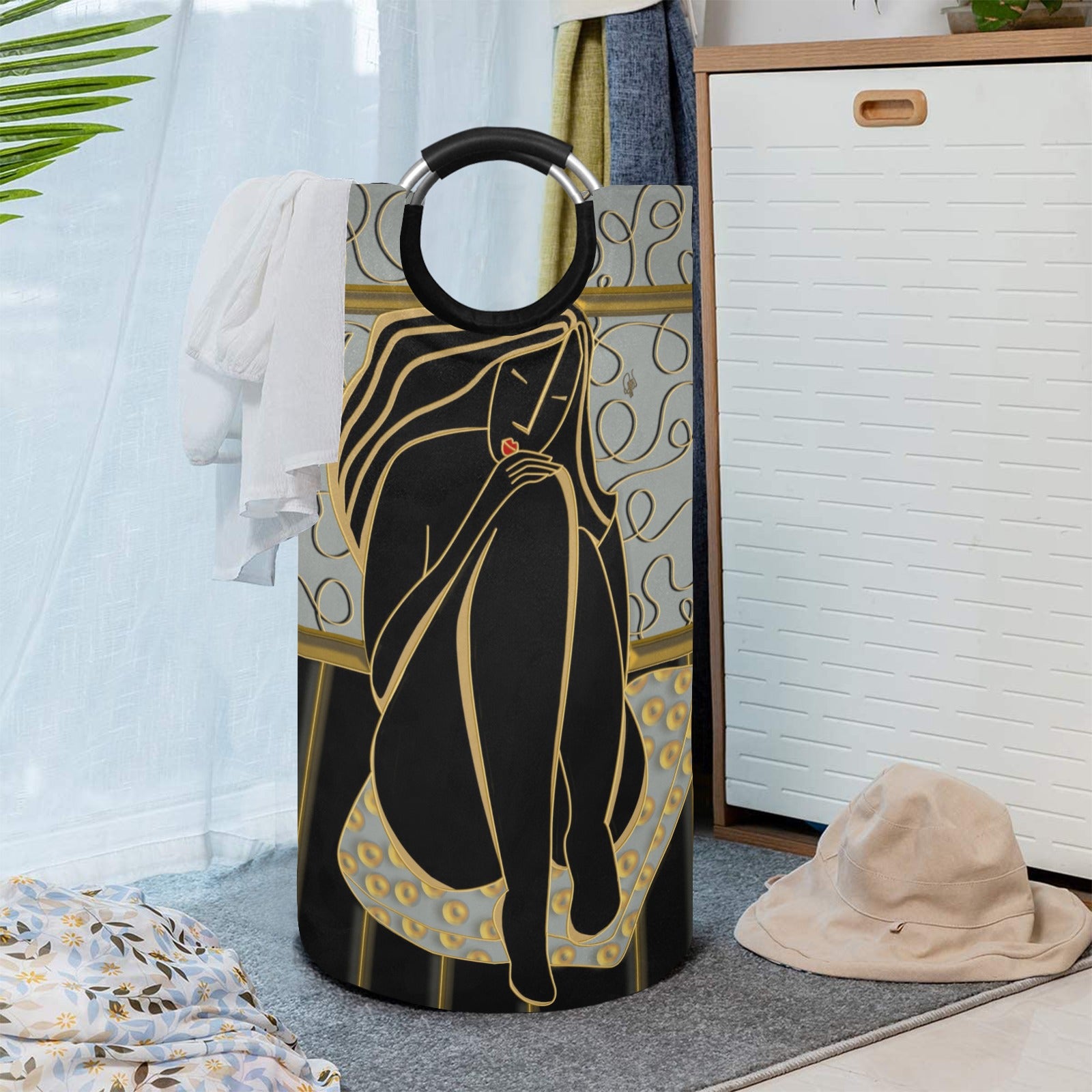 GOLDEN CORNER - CESTO PORTABIANCHERIA