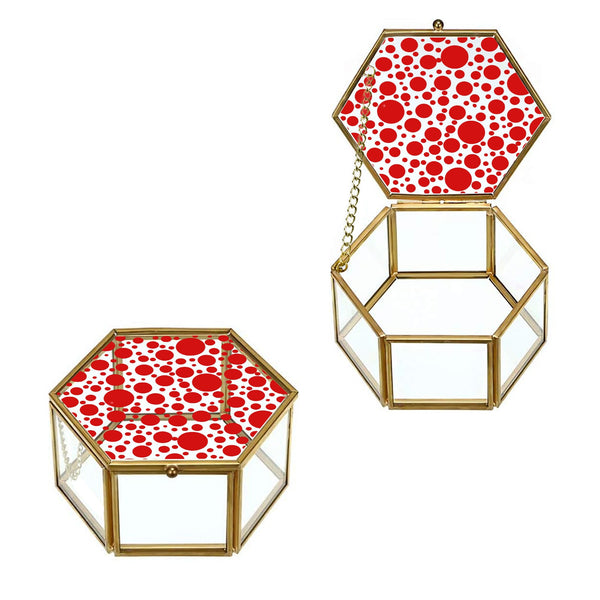 POIS - PORTAGIOIE VETRO ESAGONALE