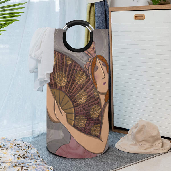 ROSA - CESTO PORTABIANCHERIA