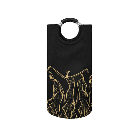 GOLDEN BLACK GIRLS - CESTO PORTABIANCHERIA