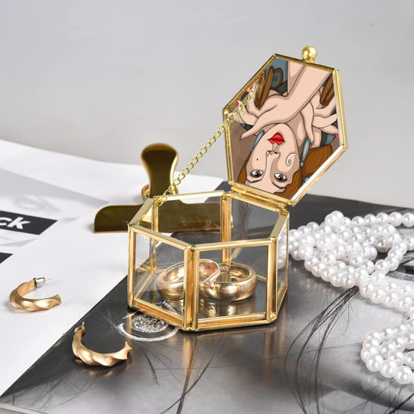 SEVILLA - PORTAGIOIE VETRO ESAGONALE