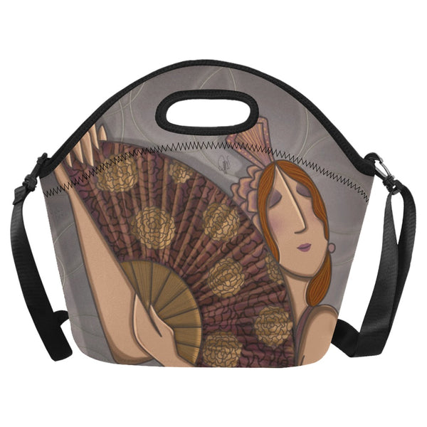 ROSA - BORSA PORTAPRANZO NEOPRENE