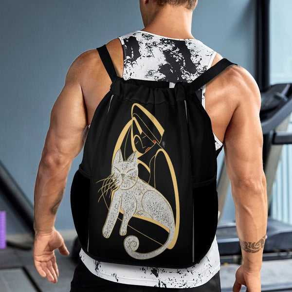 GOLDEN CAT - ZAINO A SACCO