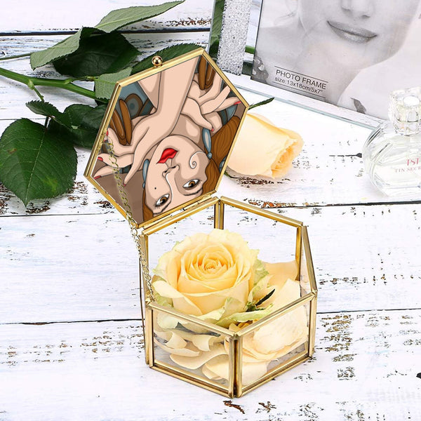 SEVILLA - PORTAGIOIE VETRO ESAGONALE