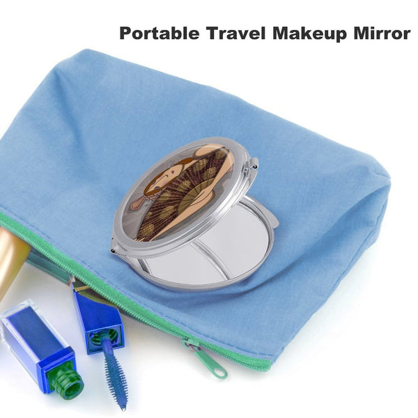 ROSA - SPECCHIETTO DA BORSA