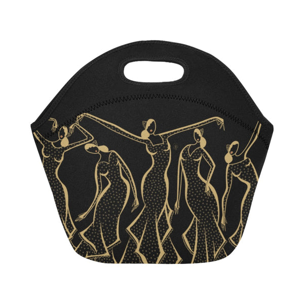 GOLDEN BLACK GIRLS - BORSA PORTA PRANZO NEOPRENE