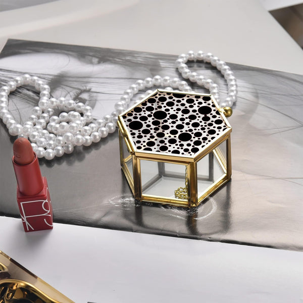 POIS - PORTAGIOIE VETRO ESAGONALE