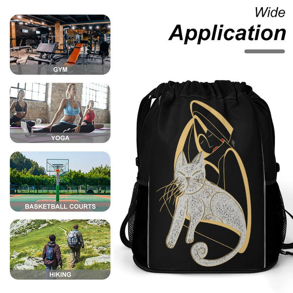 GOLDEN CAT - ZAINO A SACCO