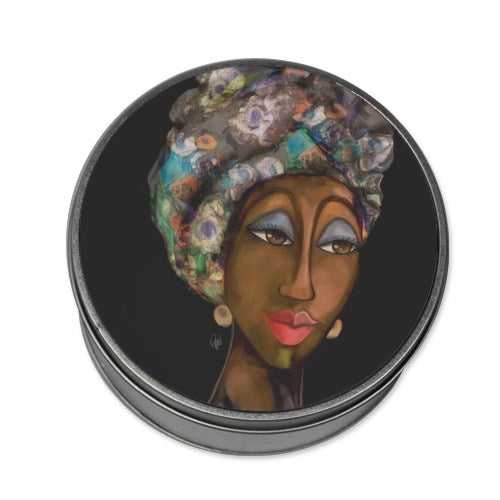 GIOVANE DONNA - SCATOLA DI LATTA su ordinazione