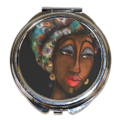 GIOVANE DONNA - SPECCHIETTO DA BORSA