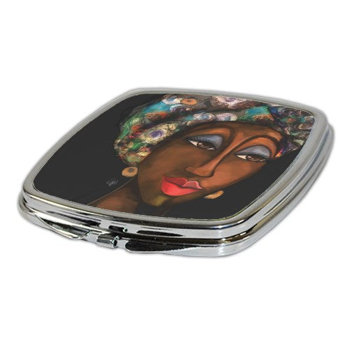 GIOVANE DONNA - SPECCHIETTO DA BORSA