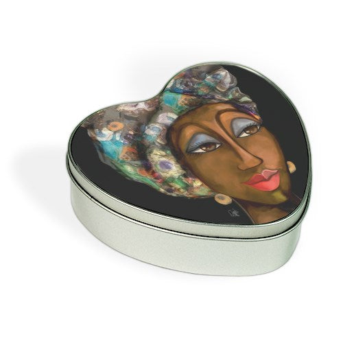 GIOVANE DONNA - SCATOLA DI LATTA su ordinazione