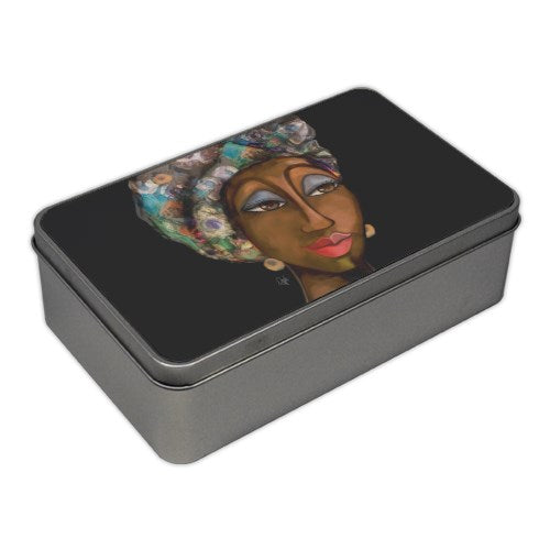 GIOVANE DONNA - SCATOLA DI LATTA su ordinazione