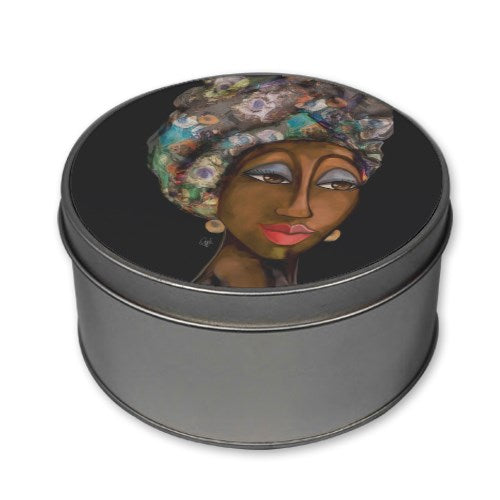 GIOVANE DONNA - SCATOLA DI LATTA su ordinazione