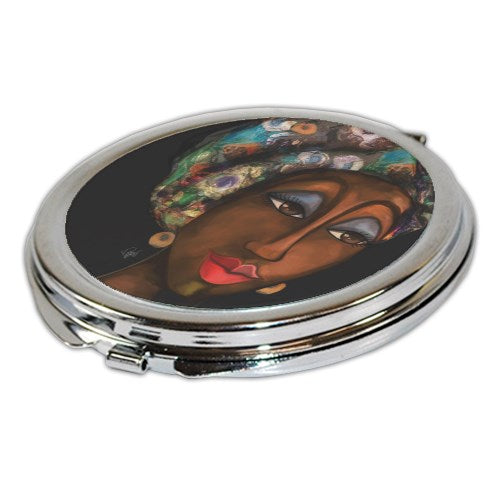 GIOVANE DONNA - SPECCHIETTO DA BORSA