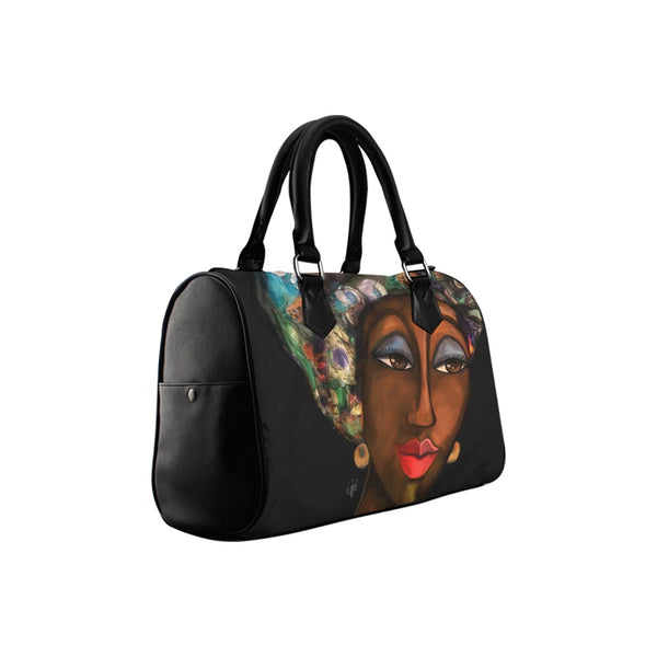 GIOVANE DONNA - BORSA CON MANICI