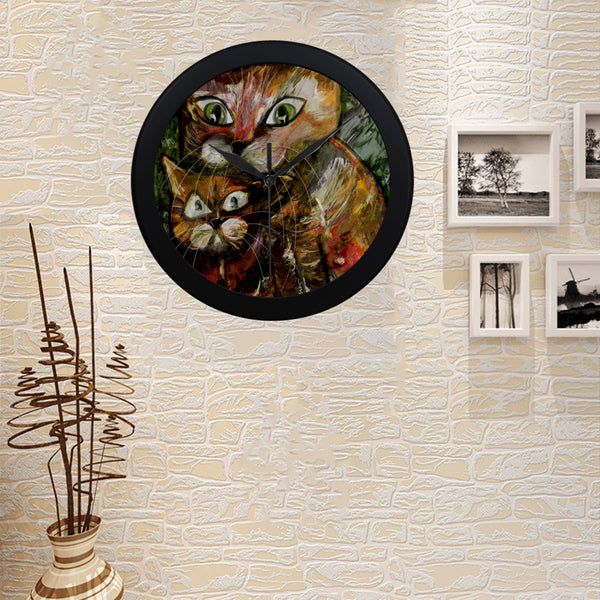 MAMMA GATTA - OROLOGIO DA PARETE