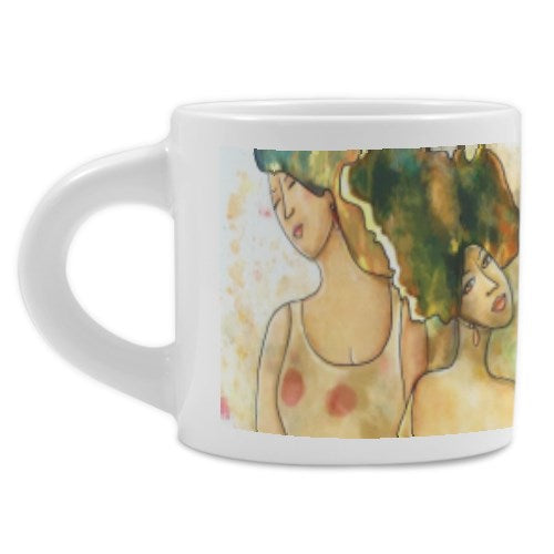 SCAPIGLIATE - TAZZINA DA CAFFE' con piattino