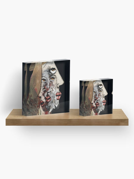 SFACCETTATA - BLOCCO ACRILICO su ordinazione