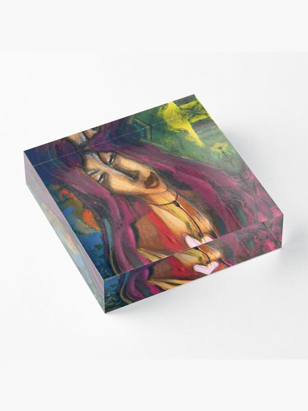 IN LOVE - BLOCCO ACRILICO su ordinazione