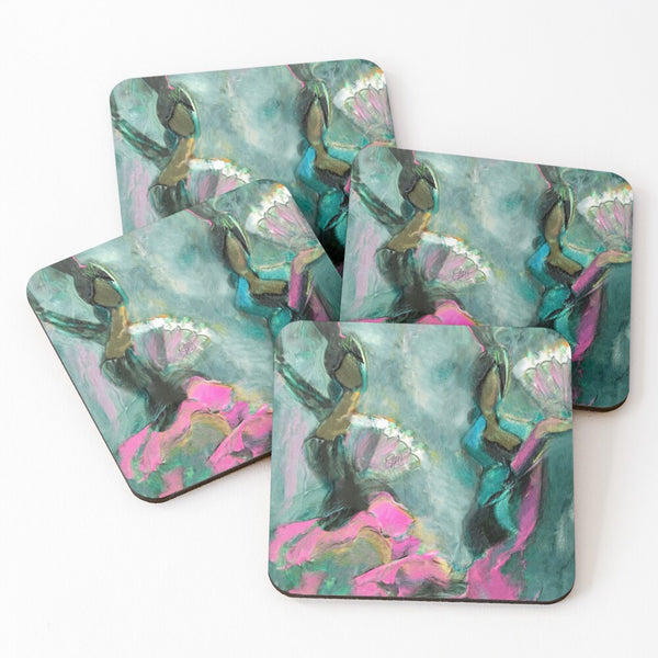 SILHOUETTE - SOTTOBICCHIERI (set da 4) su ordinazione