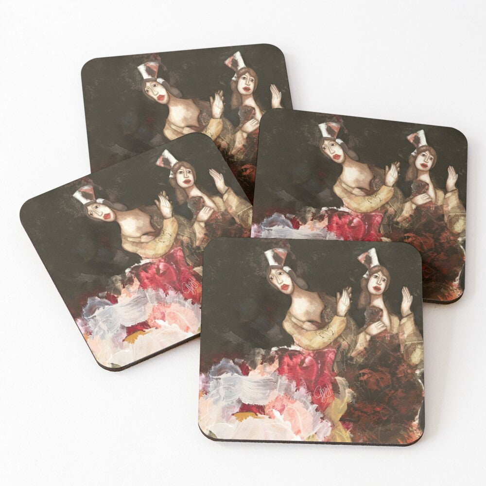 OLE - SOTTOBICCHIERI (set da 4) su ordinazione