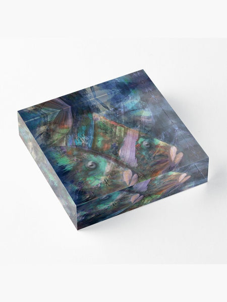 UNDERWATER - BLOCCO ACRILICO su ordinazione