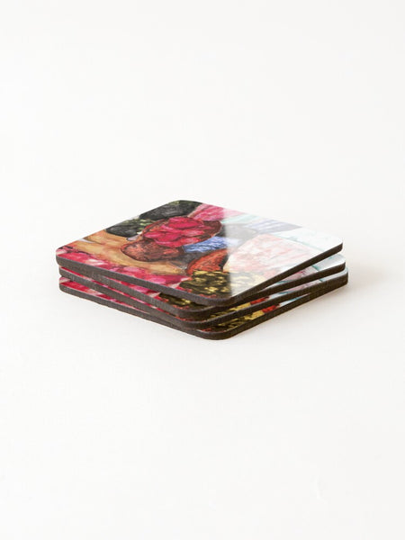 PA' LA FERIA - SOTTOBICCHIERI (set da 4) su ordinazione