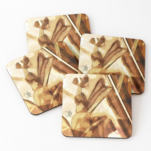 NEWS - SOTTOBICCHIERI (set da 4) su ordinazione