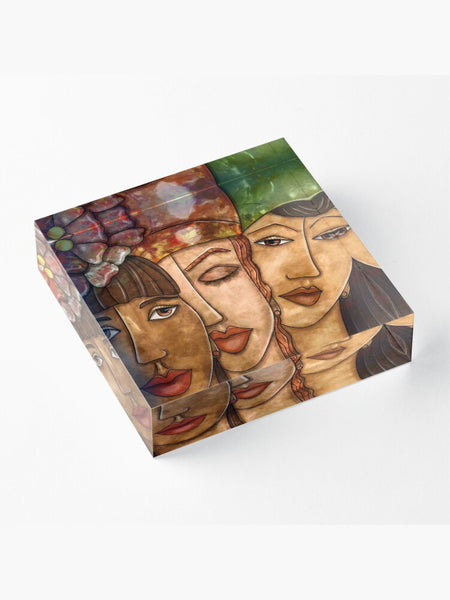 SORELLANZA - BLOCCO ACRILICO su ordinazione