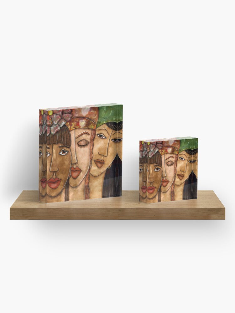 SORELLANZA - BLOCCO ACRILICO su ordinazione