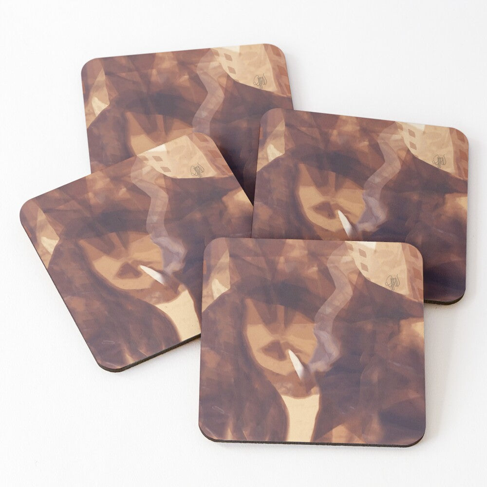 PACKING TAPE - SOTTOBICCHIERI (set da 4) su ordinazione