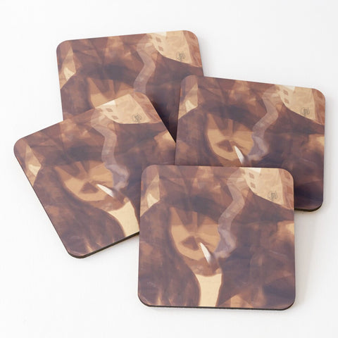 PACKING TAPE - SOTTOBICCHIERI (set da 4) su ordinazione