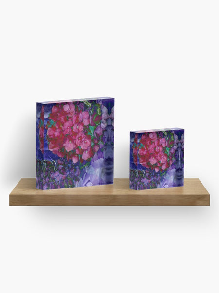 ORTENSIA - BLOCCO ACRILICO su ordinazione