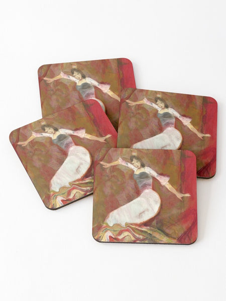 LIBRE COMO EL VIENTO - SOTTOBICCHIERI (set da 4) su ordinazione