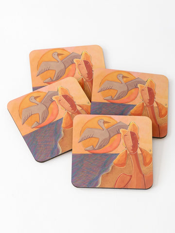 SUMMERTIME  - SOTTOBICCHIERI (set da 4) su ordinazione